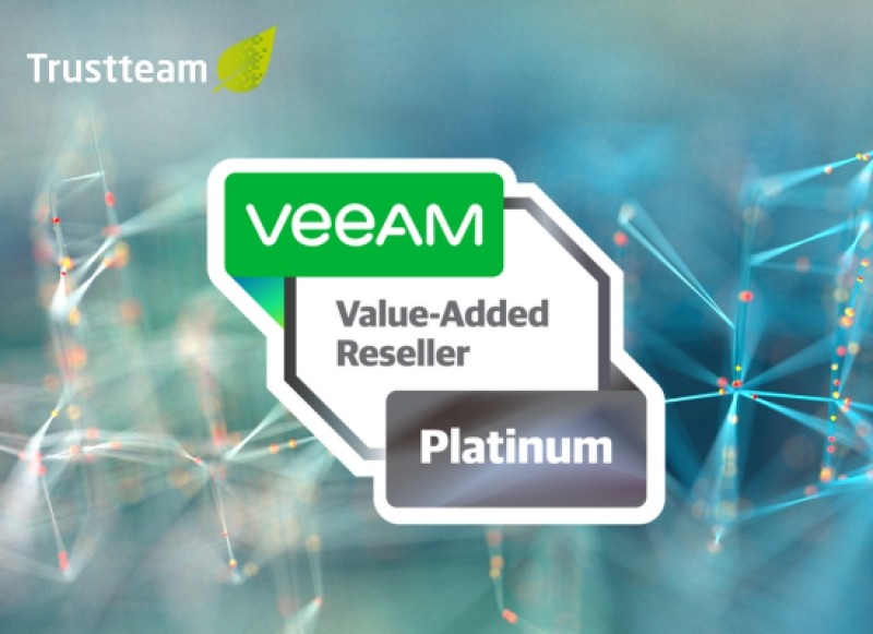 Trustteam versterkt zijn partnerschap met Veeam!